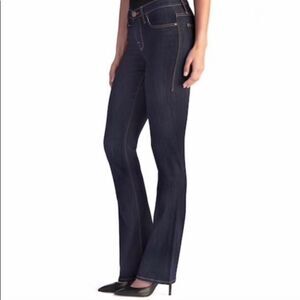 Rock & Republic Kasandra Boot Cut Mid -Rise Jeans‎ 2 Short New